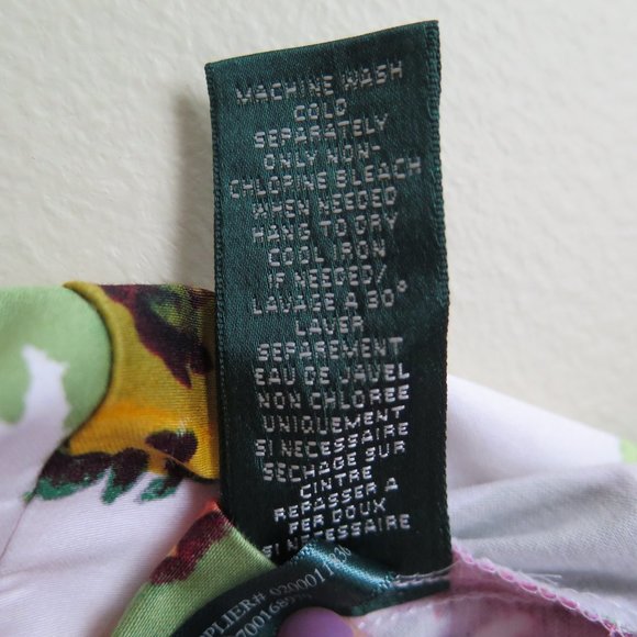 🔥CLEARANCE🔥 Ralph Lauren Bright Floral Sleeveless A-Line Dress Size 4 - Picture 6 of 8